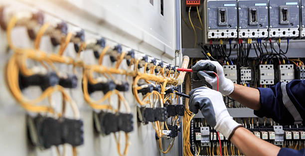 Professional Electrician technician working in Rio, VA